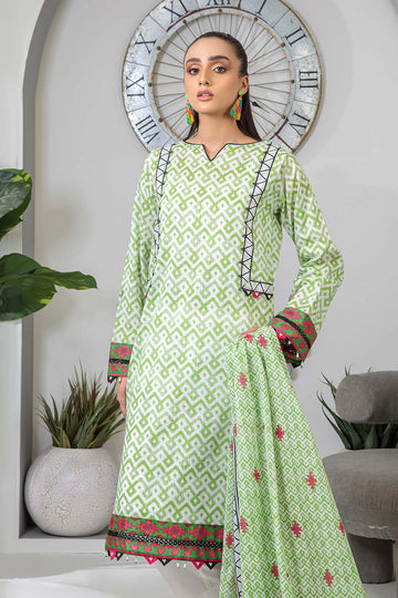Bonanza Satrangi Rst223p12 Green Eid Prints 2022 Online Shopping